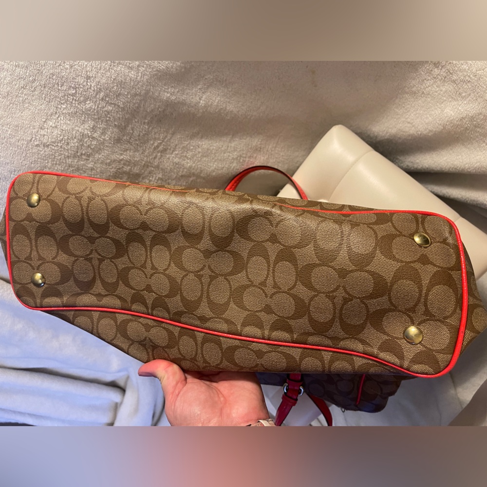 COACH Diaper / Gym / Laptop / Travel Shoulder Bag Tote - Picture 13 of 16